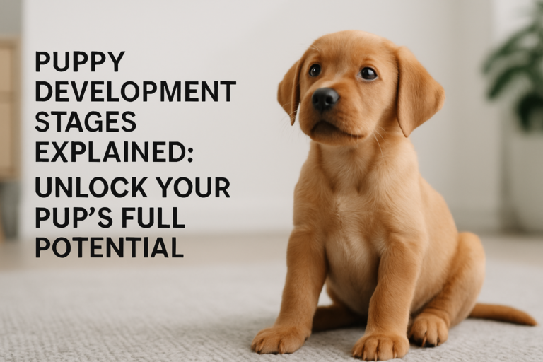 Puppy Development Stages Explained