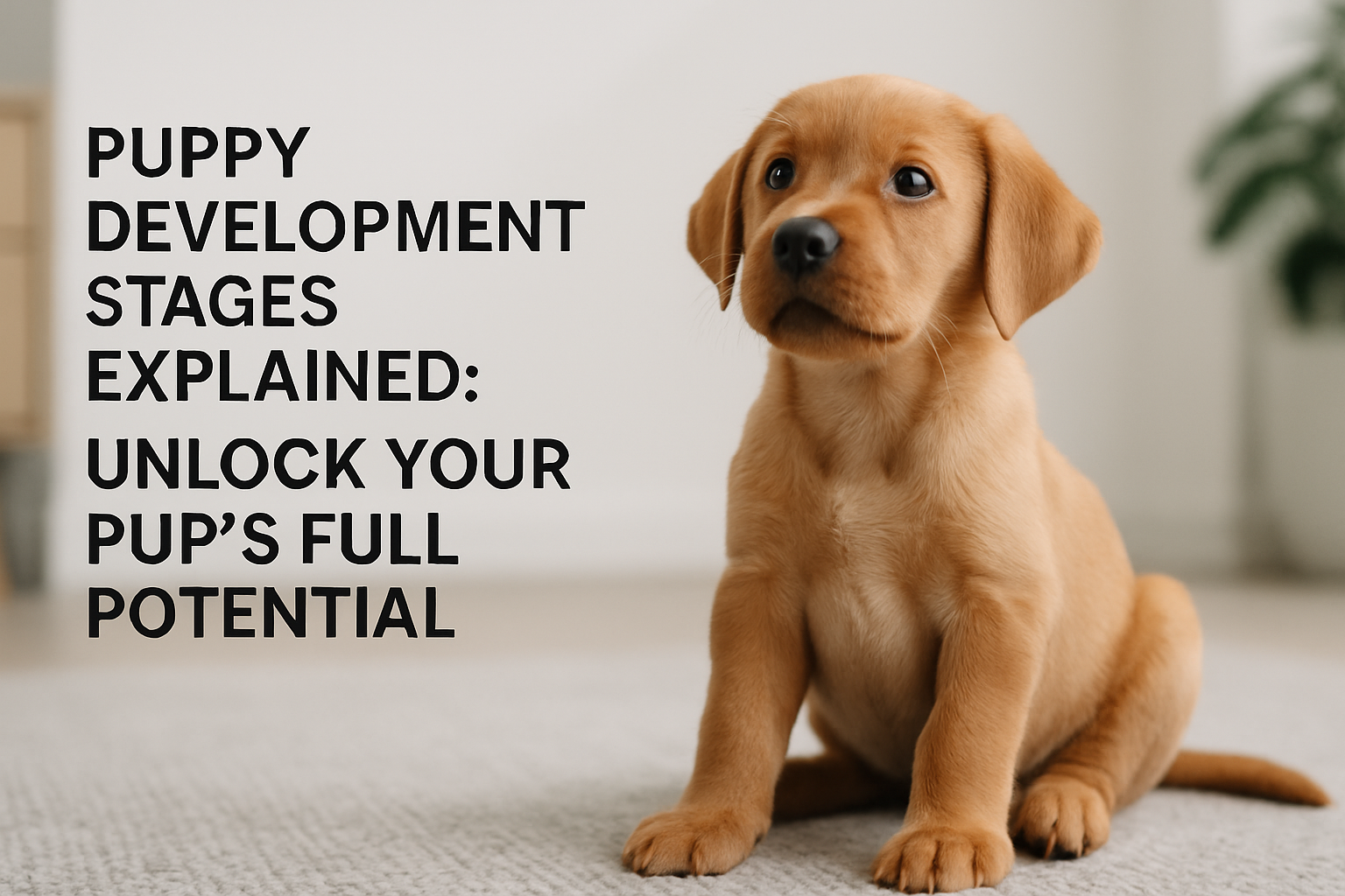 Puppy Development Stages Explained