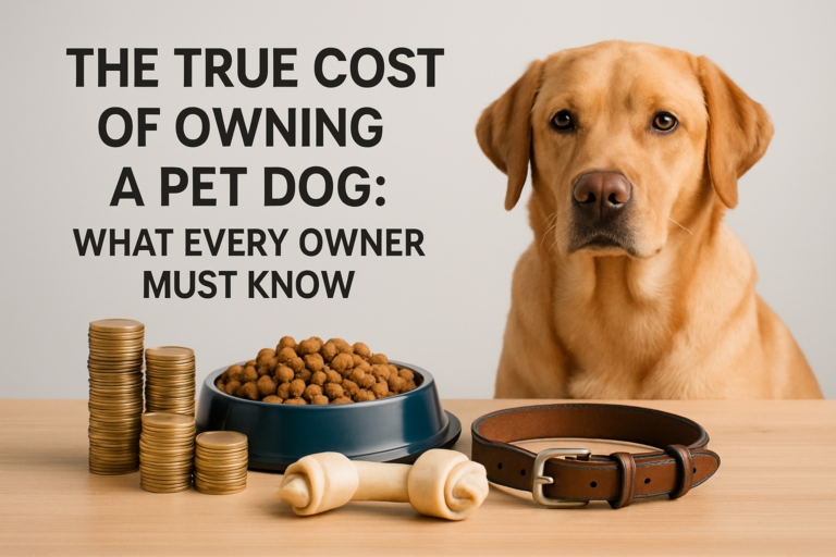 The True Cost of Owning a Pet Dog