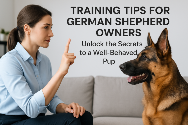 Training Tips for German Shepherd Owners