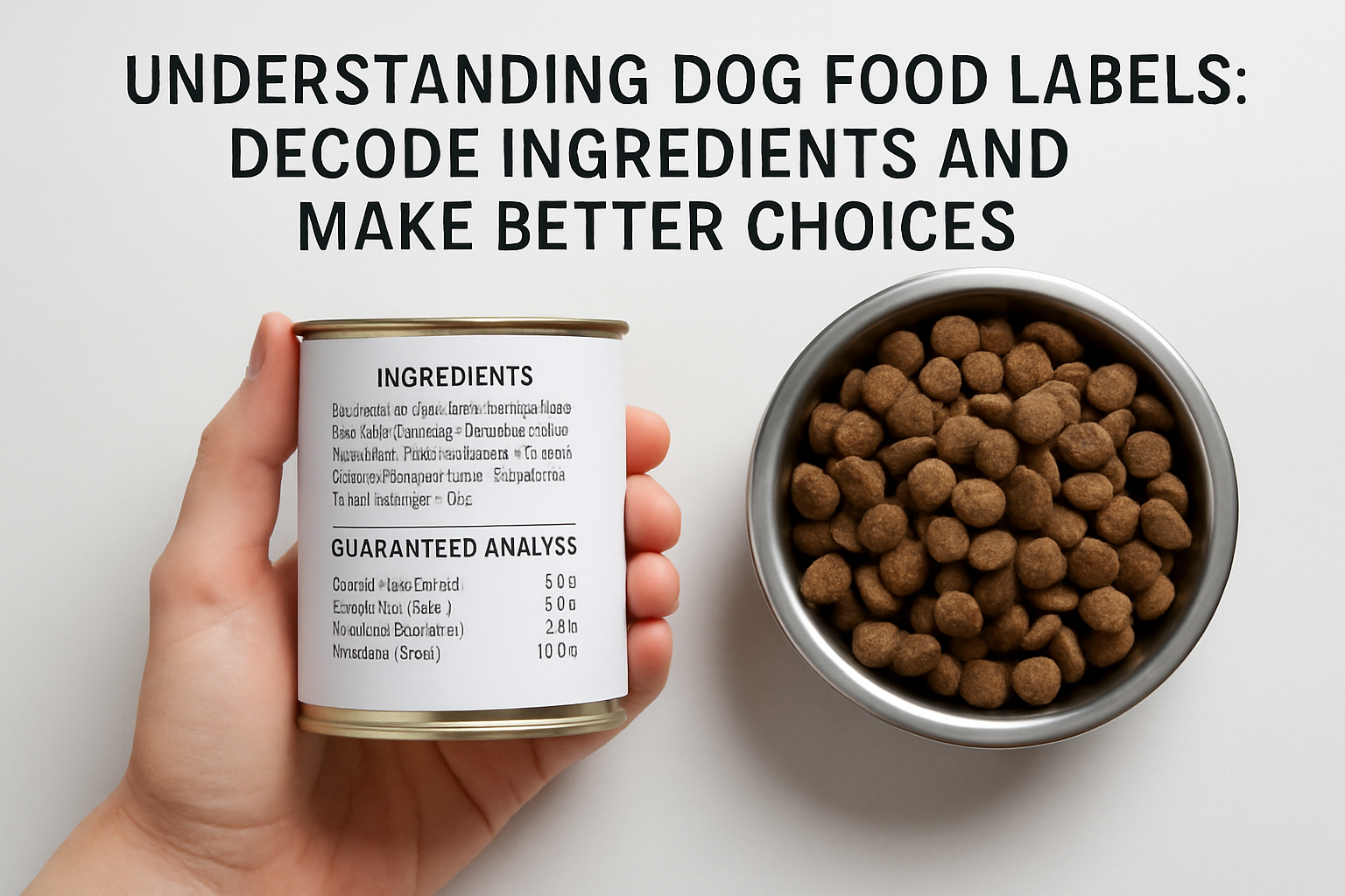 Understanding Dog Food Labels
