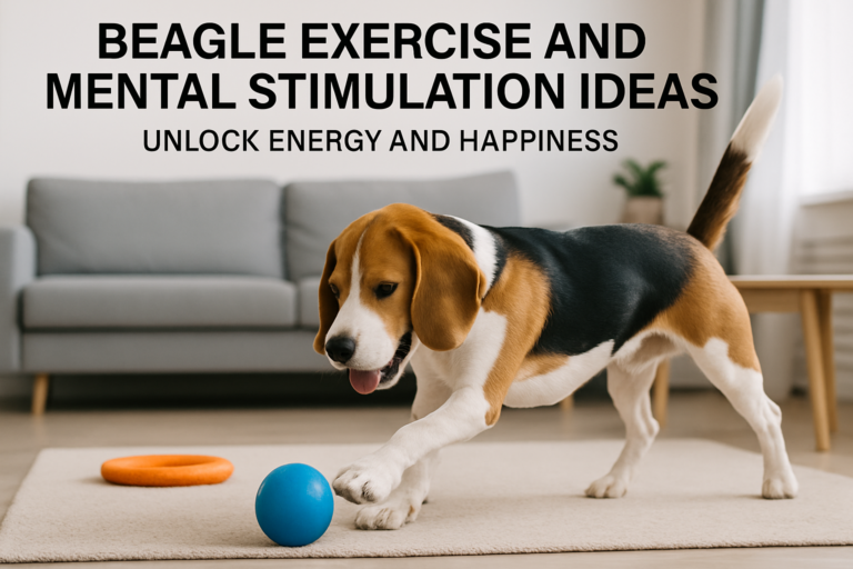 Beagle Exercise and Mental Stimulation Ideas
