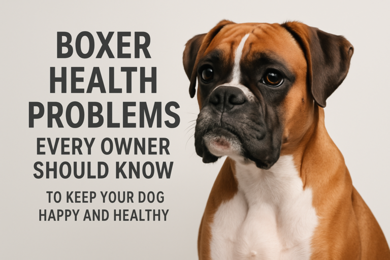 Boxer Health Problems Every Owner Should Know