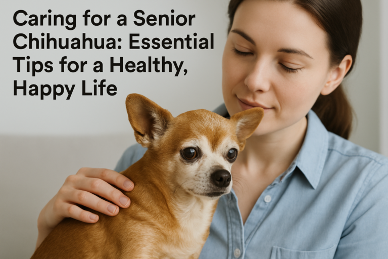 Caring for a Senior Chihuahua