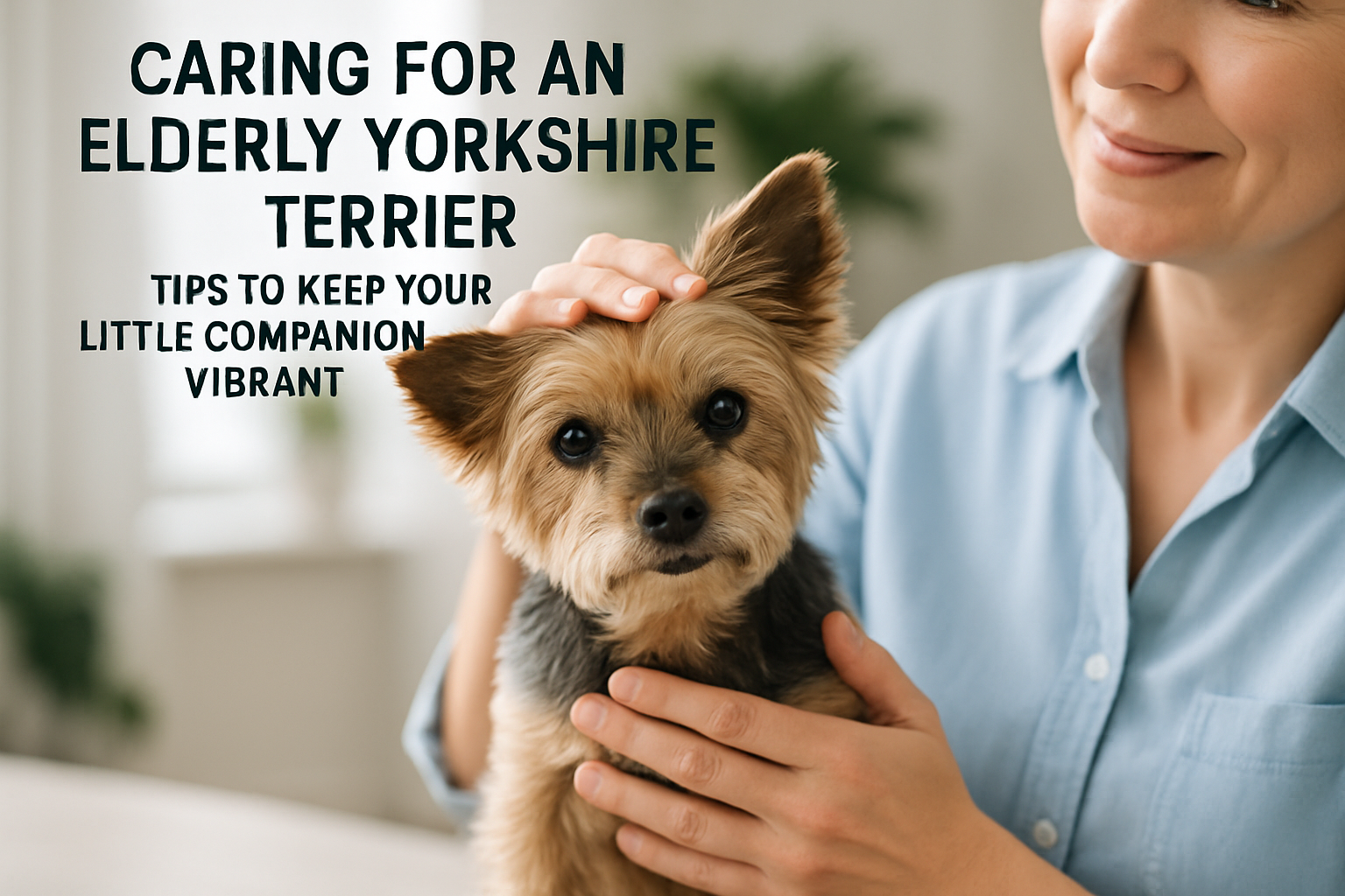 Caring for an Elderly Yorkshire Terrier