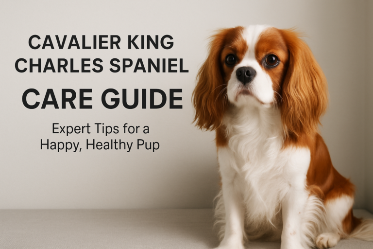 Cavalier King Charles Spaniel Care Guide