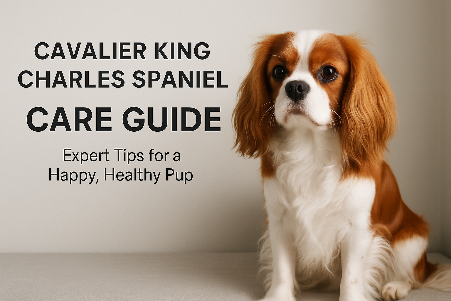 Cavalier King Charles Spaniel Care Guide