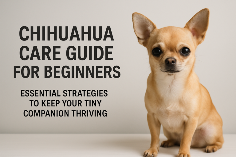 Chihuahua Care Guide for Beginners