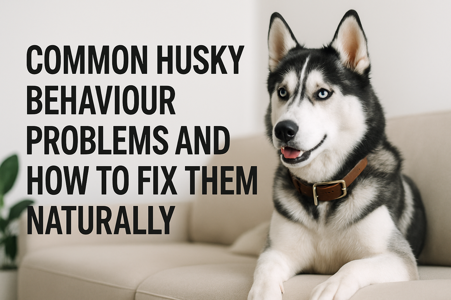Common Husky Behaviour Problems