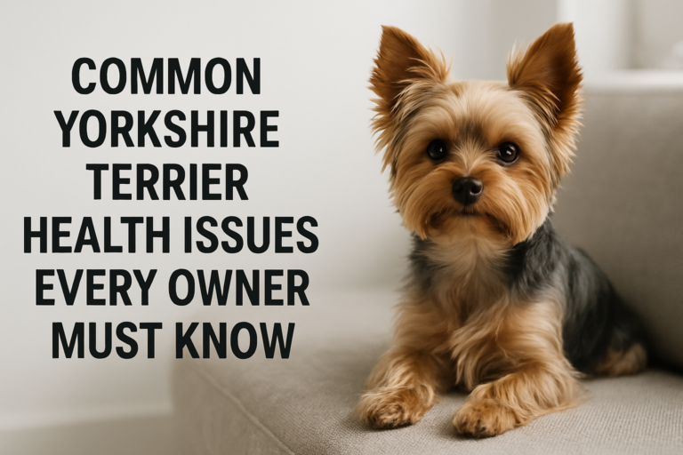 Common Yorkshire Terrier Health Issues