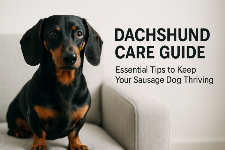 Dachshund Care Guide: Looking After Your Sausage Dog