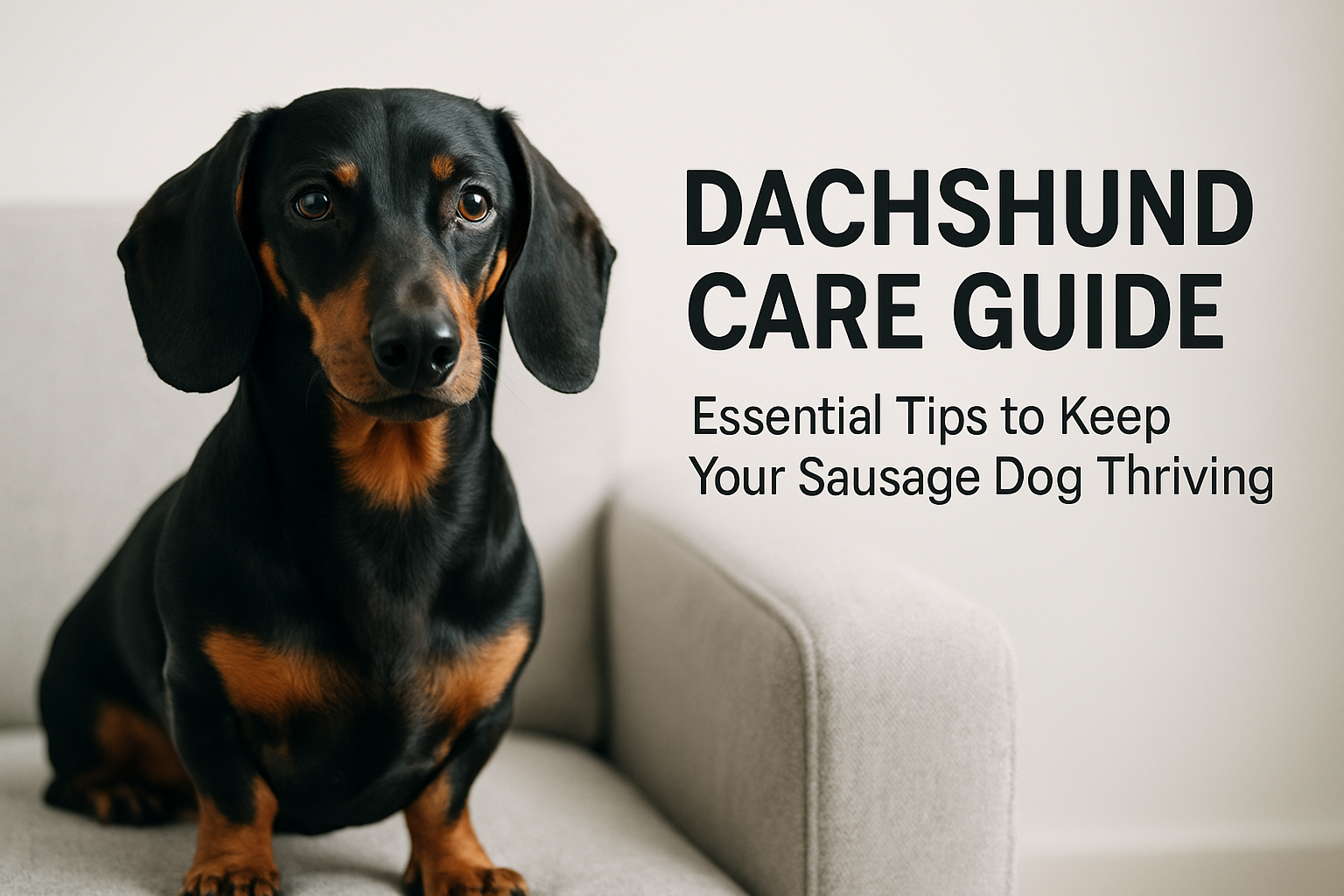 Dachshund Care Guide: Looking After Your Sausage Dog