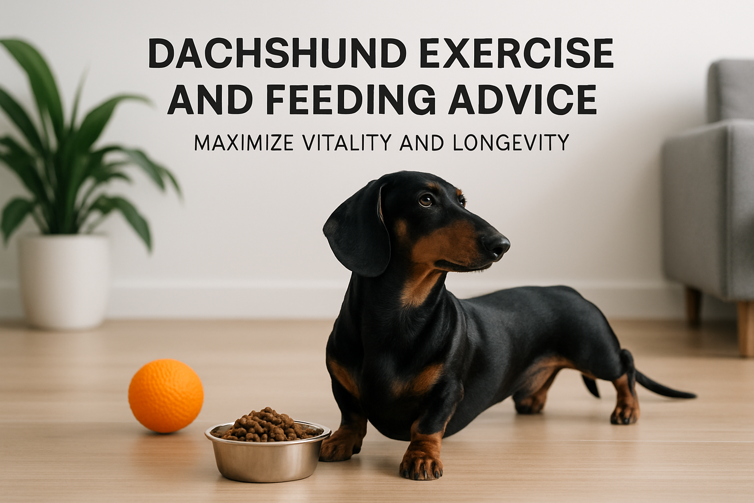 Dachshund Exercise and Feeding Advice