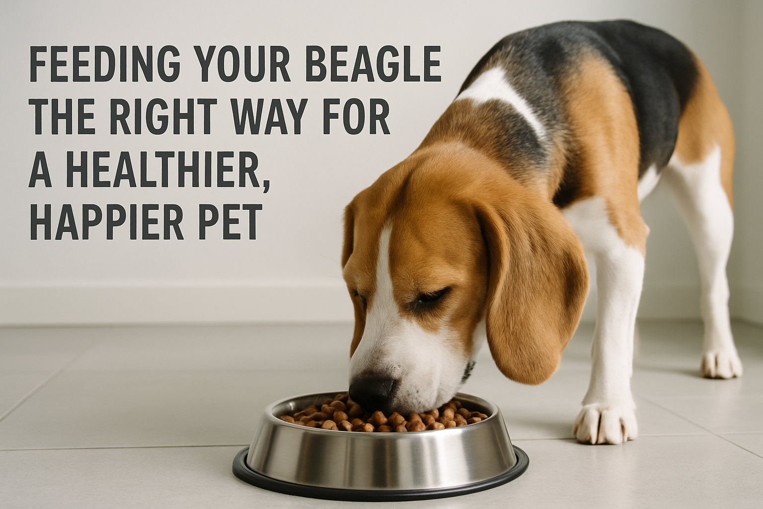 Feeding Your Beagle the Right Way
