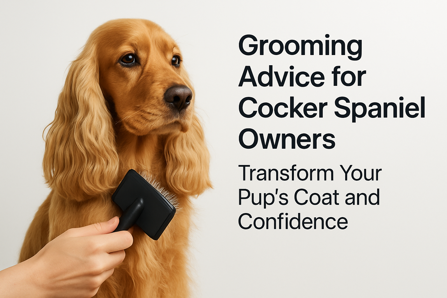 Grooming Advice for Cocker Spaniel Owners