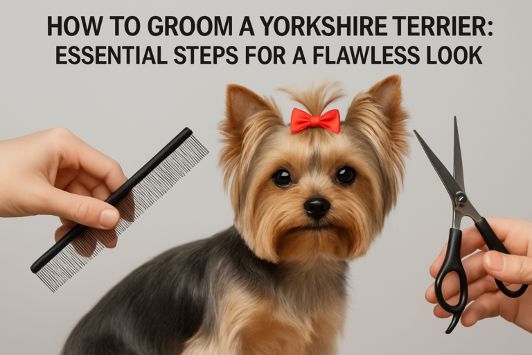 How to Groom a Yorkshire Terrier