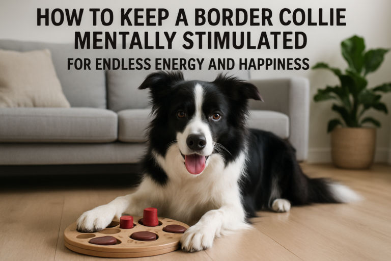 How to Keep a Border Collie Mentally Stimulated
