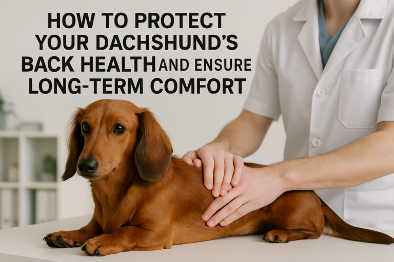 How to Protect Your Dachshund’s Back Health