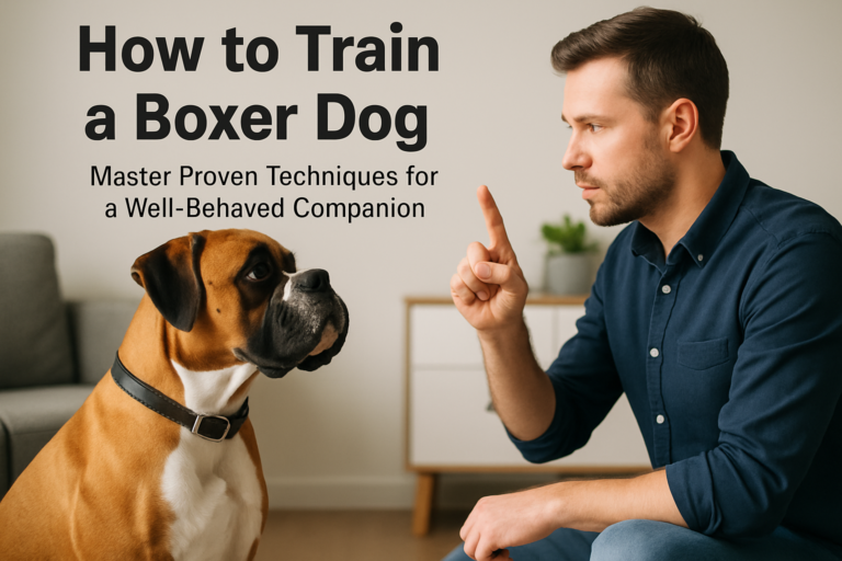 How to Train a Boxer Dog