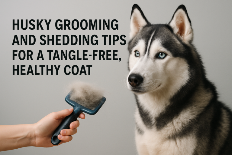 Husky Grooming and Shedding Tips