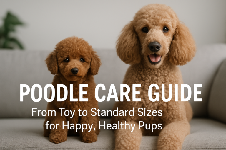 Poodle Care Guide: From Toy to Standard Sizes