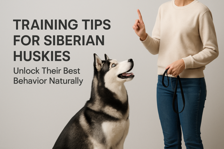 Training Tips for Siberian Huskies