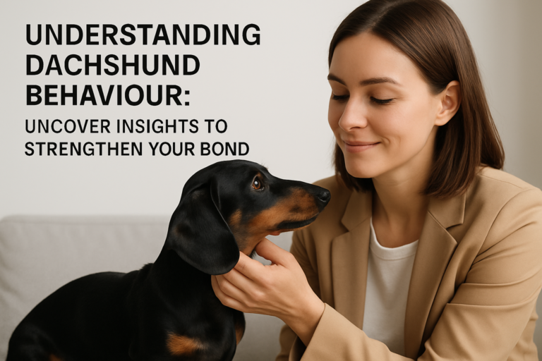 Understanding Dachshund Behaviour