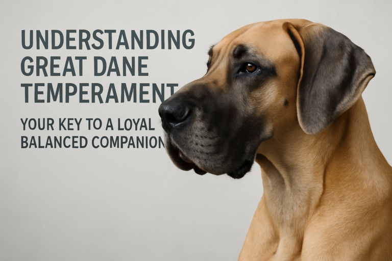Understanding Great Dane Temperament