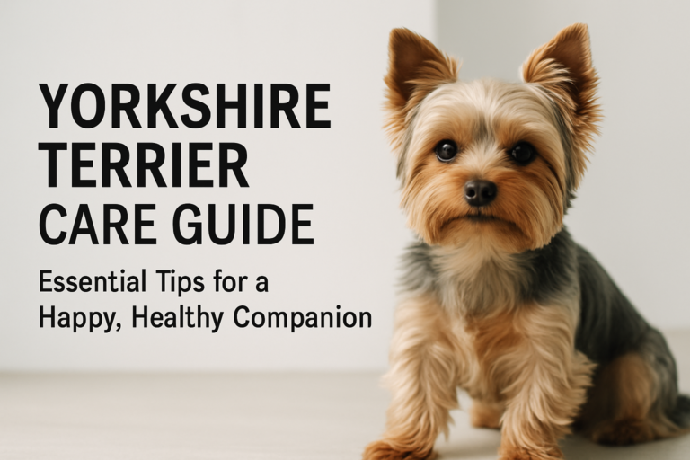 Yorkshire Terrier Care Guide
