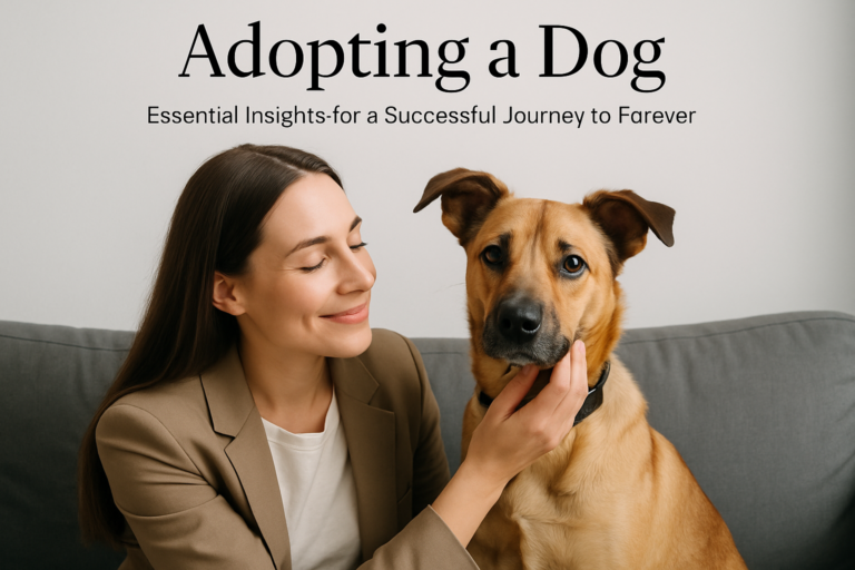 Adopting a Dog: What You Need to Know