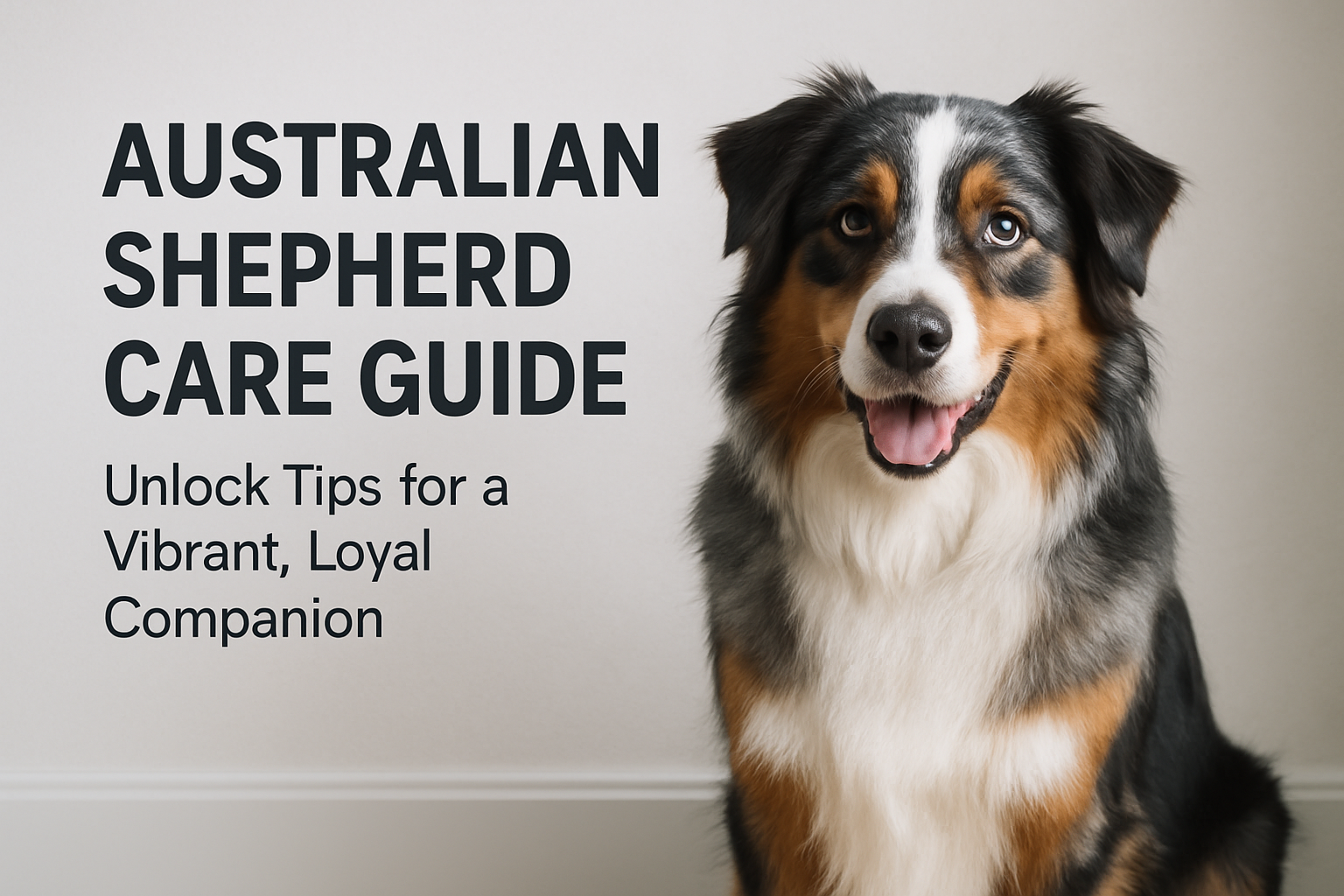 Australian Shepherd Care Guide