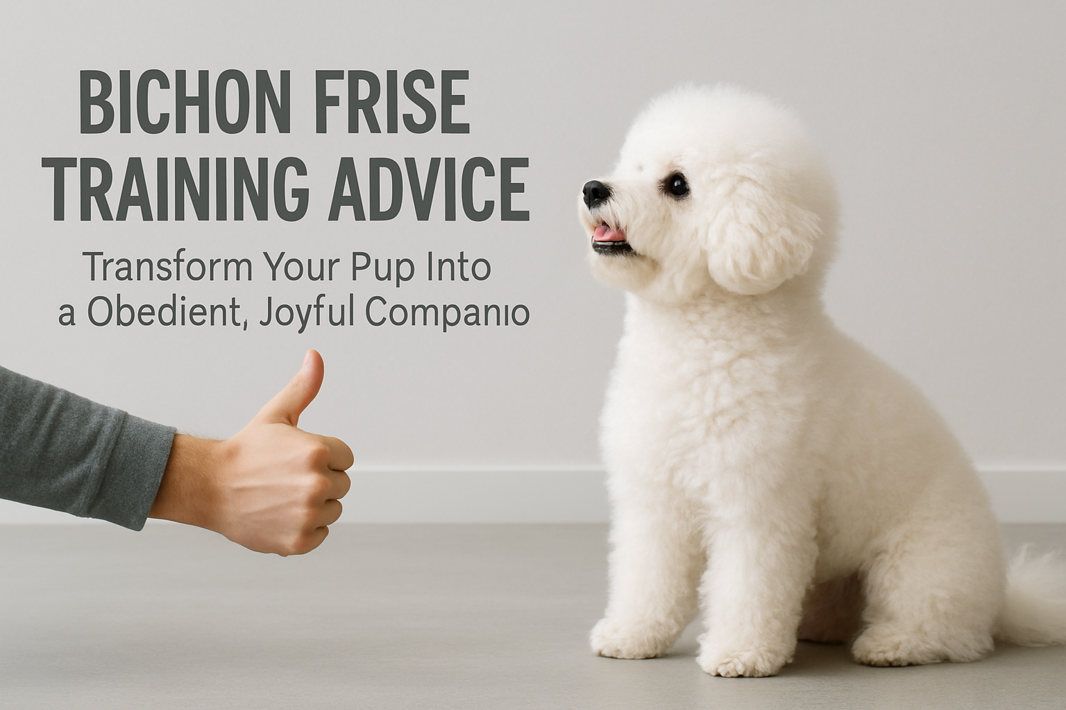 Bichon Frise Training Advice
