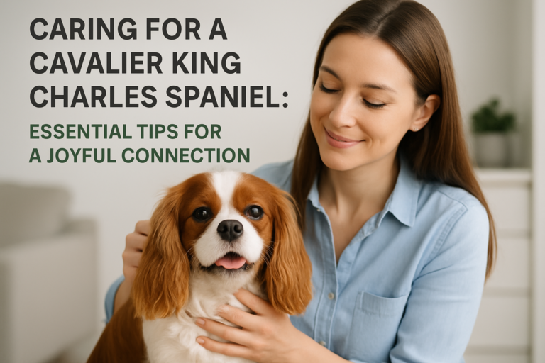 Caring for a Cavalier King Charles Spaniel