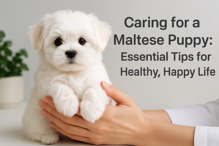 Caring for a Maltese Puppy
