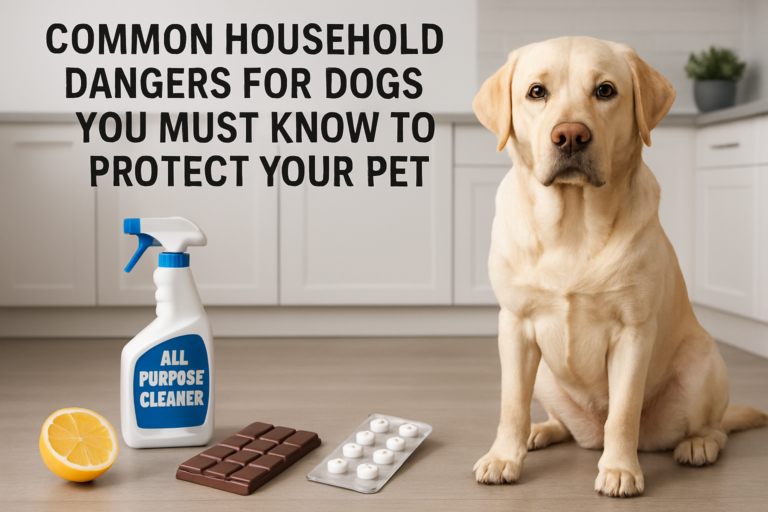 Common Household Dangers for Dogs