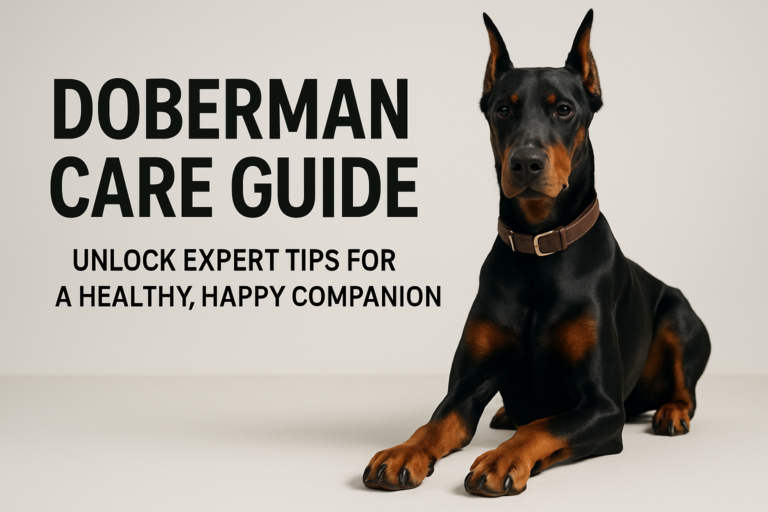Doberman Care Guide for Pet Owners