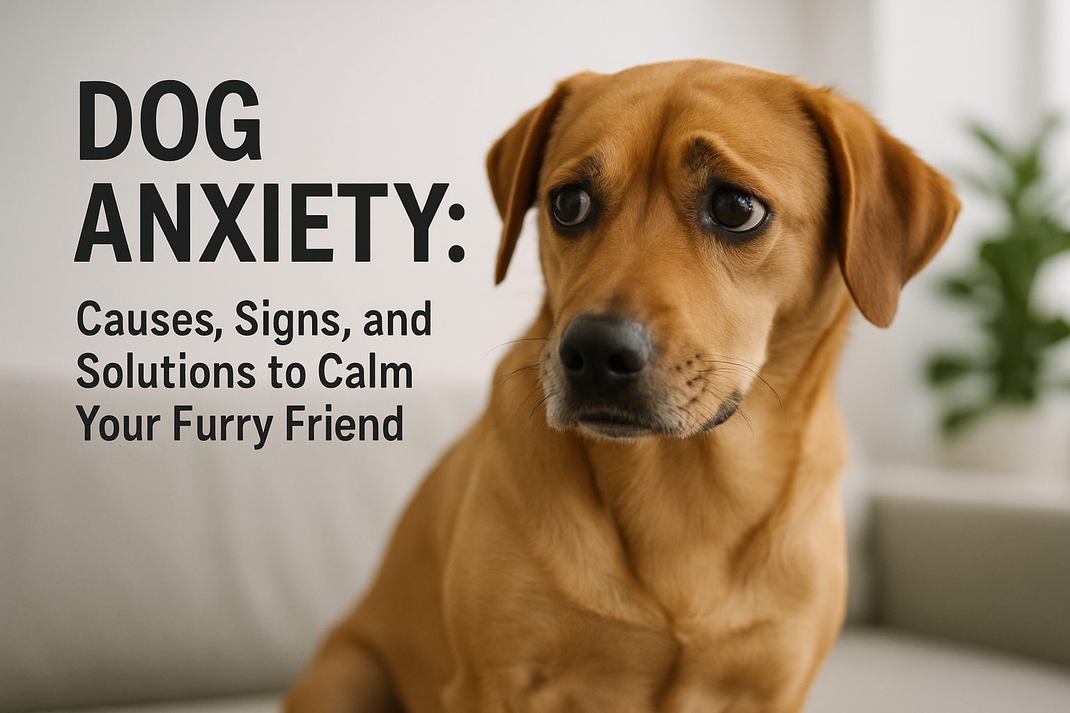 Dog Anxiety: Causes, Signs, and Solutions