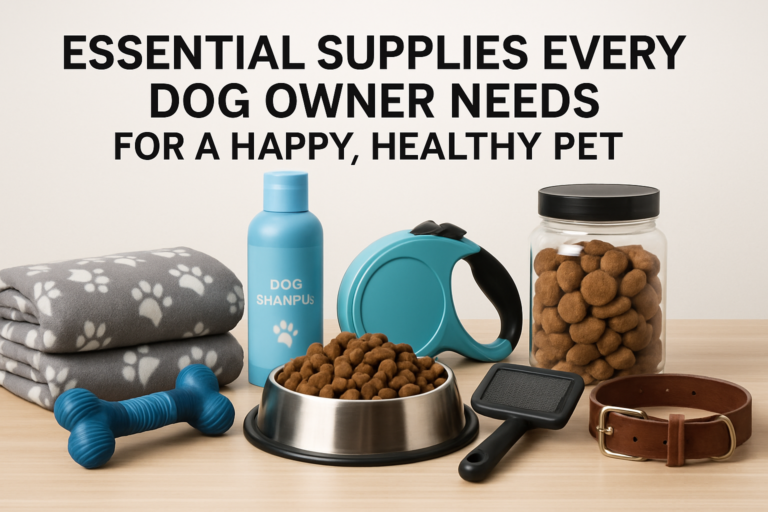 Essential Supplies Every Dog Owner Needs