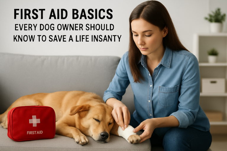 First Aid Basics Every Dog Owner Should Know