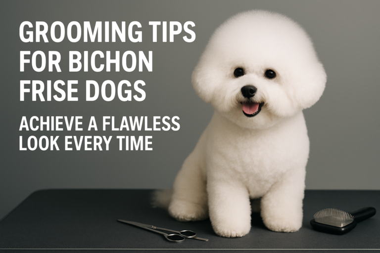 Grooming Tips for Bichon Frise Dogs