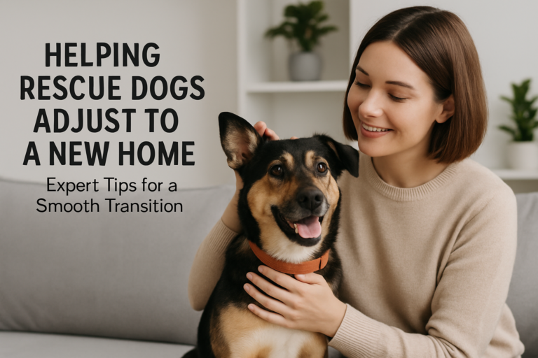 Helping Rescue Dogs Adjust to a New Home