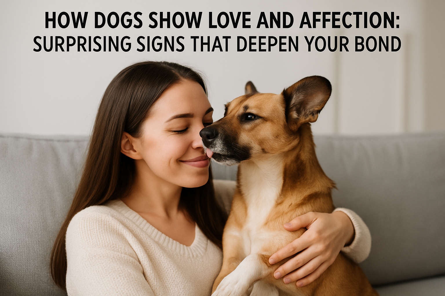 How Dogs Show Love and Affection