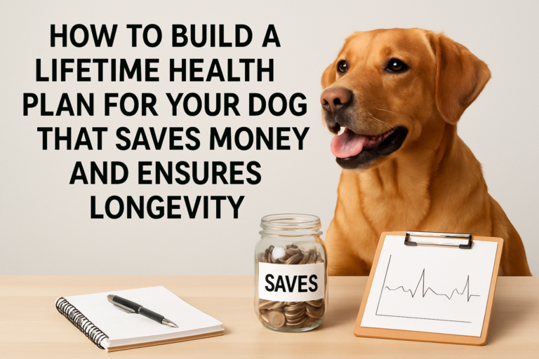 How to Build a Lifetime Health Plan for Your Dog