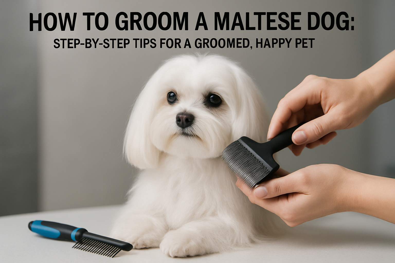 How to Groom a Maltese Dog