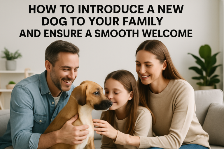 How to Introduce a New Dog to Your Family