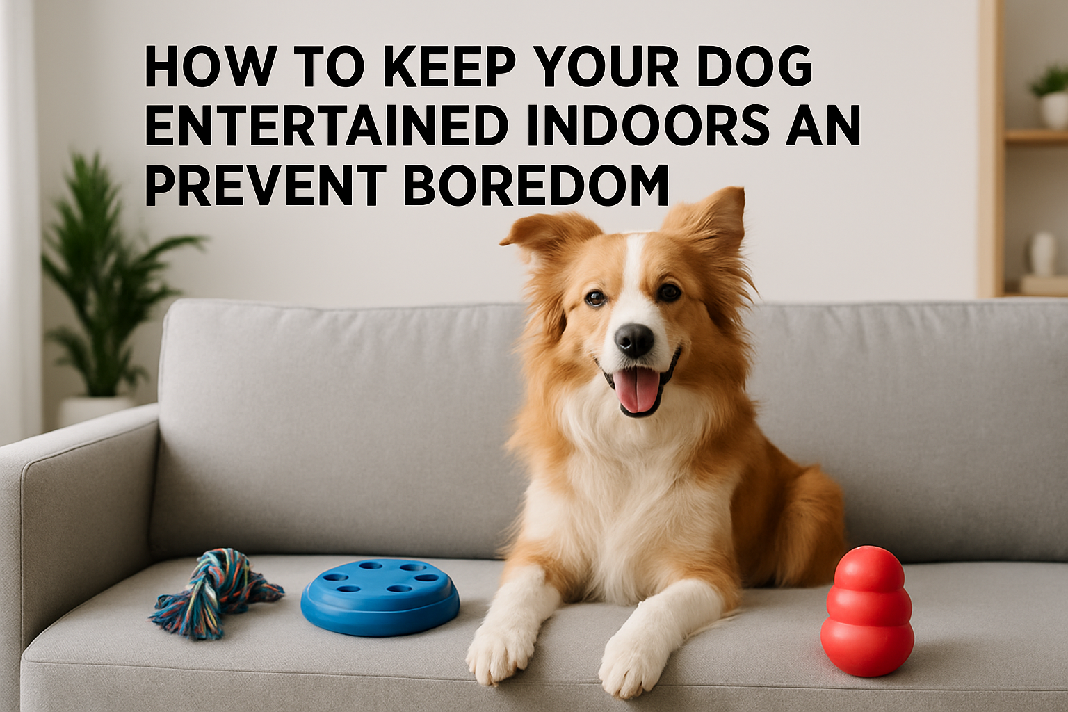 How to Keep Your Dog Entertained Indoors