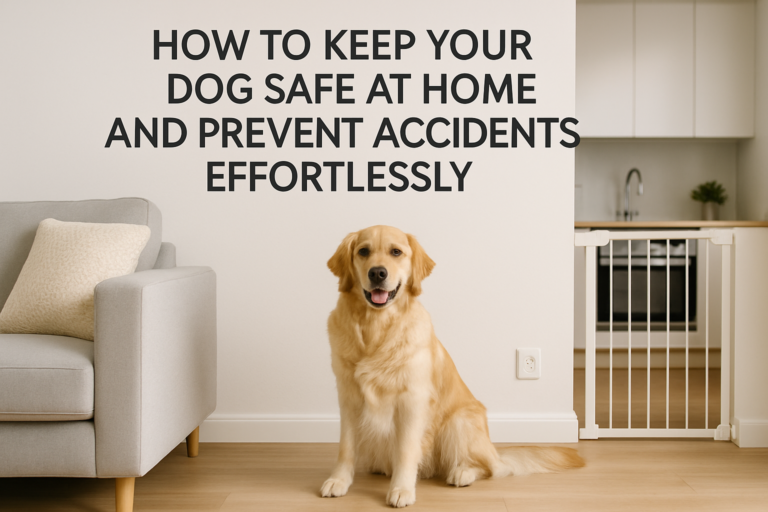 How to Keep Your Dog Safe at Home