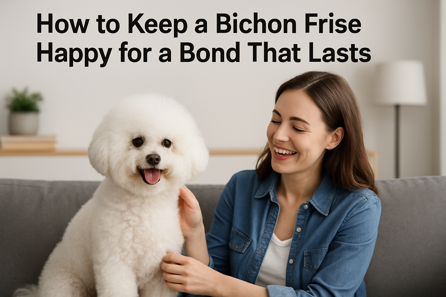 How to Keep a Bichon Frise Happy
