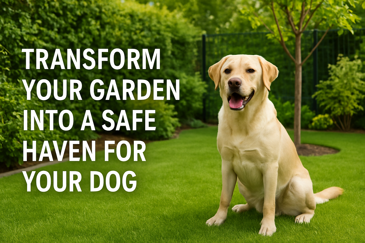 How to Make Your Garden Dog-Friendly