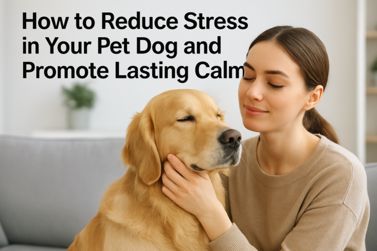 How to Reduce Stress in Your Pet Dog